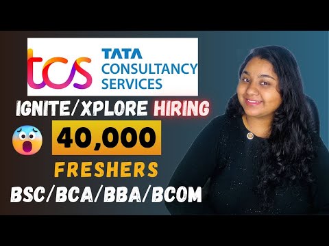 Tcs hiring 2025|TCS Biggest hiring|40,000 Freshers|TCS ignite/xplore