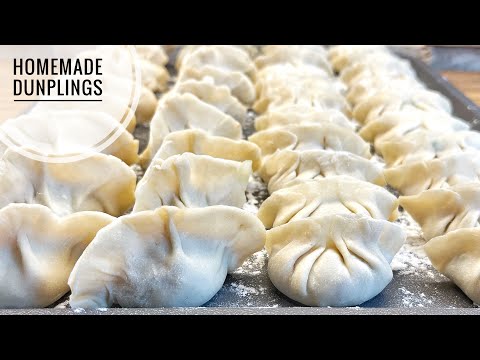 Homemade Dumplings From Scratch | Cabbage Dumplings