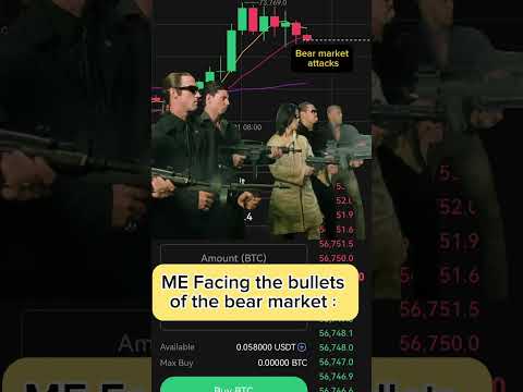 🐻 Bear Market attack? I've no longer been afraid of this because...#btc #shorts #crypto #memes