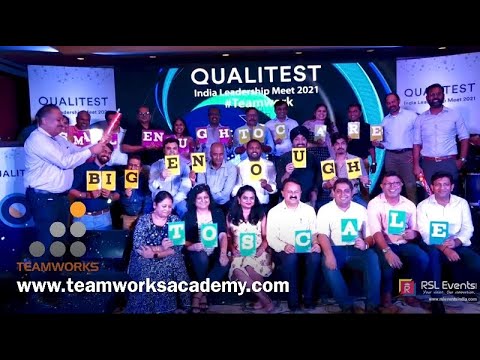 Leadership Team Building by TeamWorks I Qualitest Leaders I Taj West End, Bangalore I Strategy