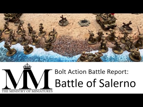 Bolt Action Battle Report: Battle of Salerno, Italy, Tough Gut #Boltaction