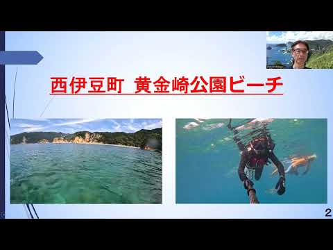 約５分ー静岡県伊豆半島シリーズ　今後の公開予定～西伊豆町  黄金崎 ⇒ 松崎町  雲見 ⇒ 西伊豆町  堂ヶ島など～素潜りダイビング（スノーケリング編）に挑戦しました！