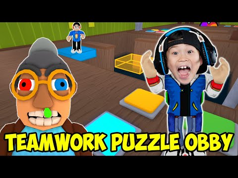 Escape Grandma's TeamWork Obby On Roblox!