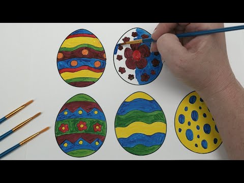 Color Mixing Easter Eggstravaganza: Fun with Colors for Kids!