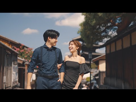 【京都と町並みでスタイリッシュ】結婚式オープニングムービー/洋装/京都東山と鴨川