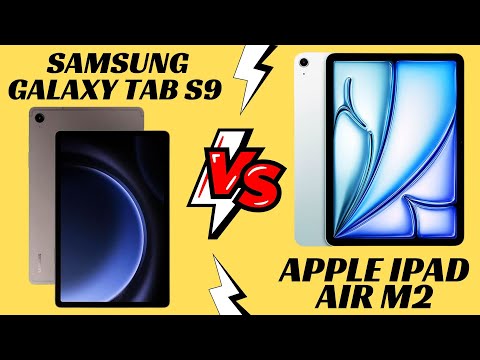 iPad Air M2 vs Samsung Galaxy Tab S9 FE (Who is The Winner)