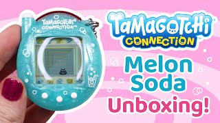 🫧 Tamagotchi Connection MELON SODA Unboxing! 🫧