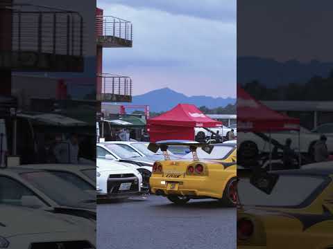 R's Meeting 2023 The World's Largest GT-R Festival at Fuji Speedway! #shorts