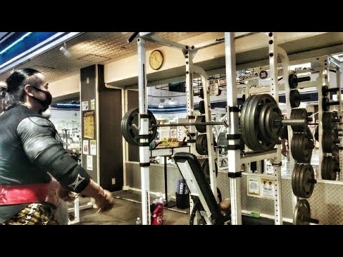 【生ける伝説beastjoker】バックプレス170kgなど。backpress workout #筋トレ #workout #backpress #肩