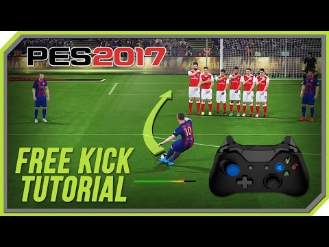 PES 2017 Free Kick Tutorial [Xbox 360, Xbox One]