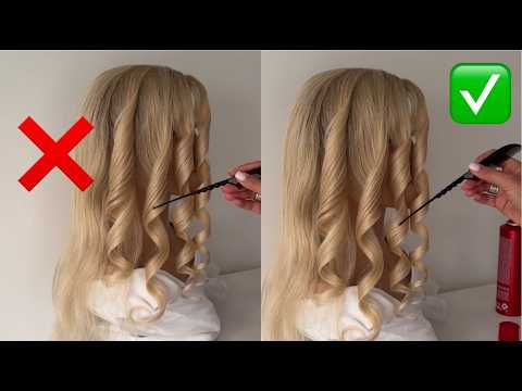 LONG Lasting Curls! Curling Iron Hacks