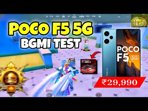 POCO F5 5G BGMI TEST|SNAPDRAGON 7+ GEN 2🥵@Scam47Gaming