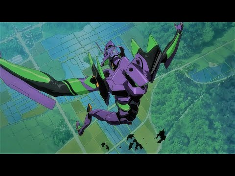 エヴァンゲリオン 2022! エヴァンゲリオンは天使と戦! Evangelion fights angels!