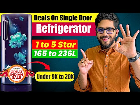 Deals on Single Door Refrigerator ✨ Under 15000 ✨ Amazon Great Indian Festival ✨Mr known ✨2024 ✨