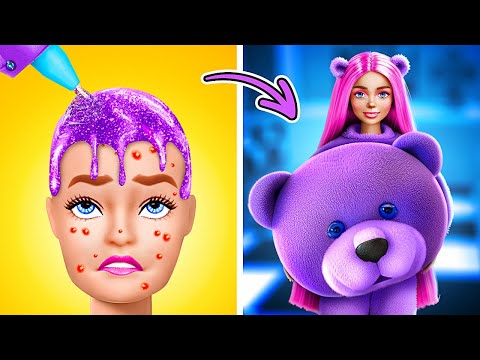 Freddy Kidnaped My DOLL! 😭🤯! Extreme Barbie Makeover in Five Nights At Freddy's