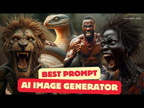 How to Write Prompt for AI Image Generator | African Folktale Stories