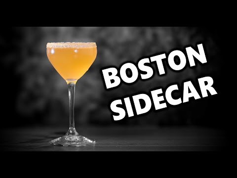 How To Make The Perfect Boston Sidecar | Booze On The Rocks