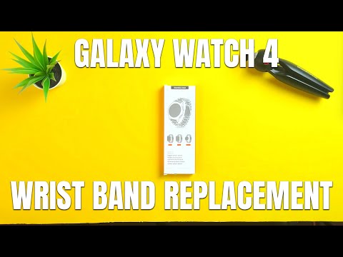 Replacing Silicon Wrist Band for Stainless Steel Galaxy Watch 4 Classic