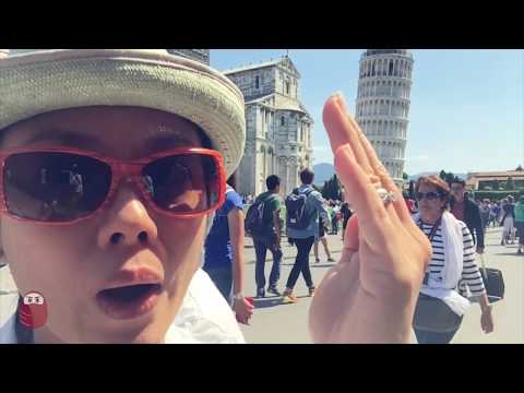 義大利13日遊：Day 4 上午 比薩斜塔 Torre di Pisa 原來不只歪，還彎彎的！