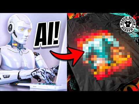 Design T-Shirts Like a Pro with AI (This Is The Future!)