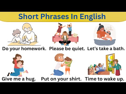 50 Plus Simple Phrases to Learn English with Parents | Everyday English for Kids | Learning at Home