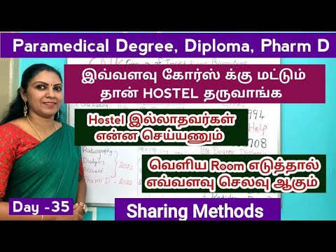 Day - 35 Hostel இல்லாத Government Colleges |என்ன பண்ணனும், Sharing Methods Ideas