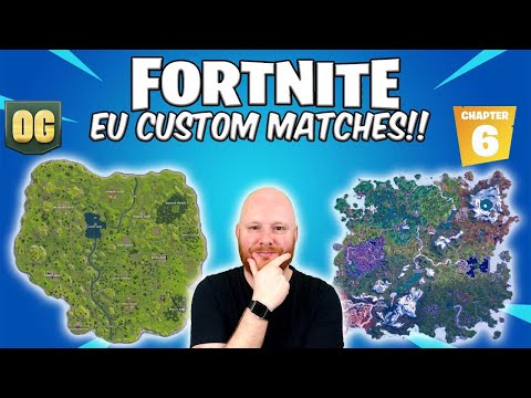 🔴LIVE FORTNITE EU CUSTOM MATCHES!! - OG OR CHAPTER 6? (GIVEAWAY CONTINUES!) #fortnite