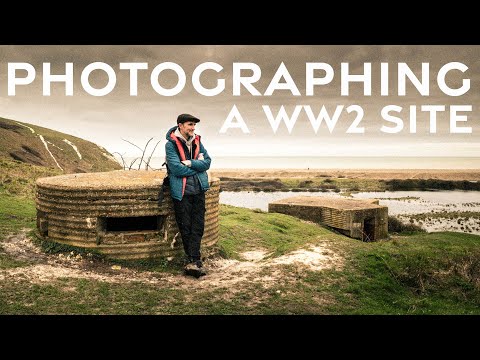 Photographing a World War Two site (starting my new project)