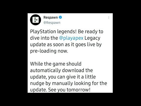 Apex Legends News | S9 Update pre-load #shorts #25