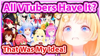 Ame Realized EVERY Vtuber Start Doing This Because Of Her Influence |Hololive|