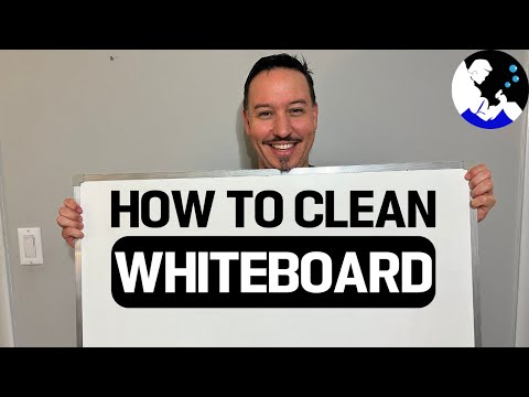 How To Clean a Dry Erase Board (Whiteboard)