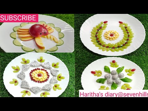 Art In Fruit carving and Cutting Tricks for beginners #beautiful #amazing