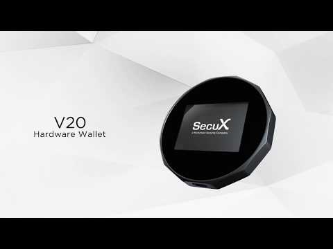 SecuX V20 Crypto Hardware Wallet for CES 2020