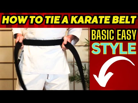 How to Tie a Karate Belt (Basic Easy Method) February 9, 2024