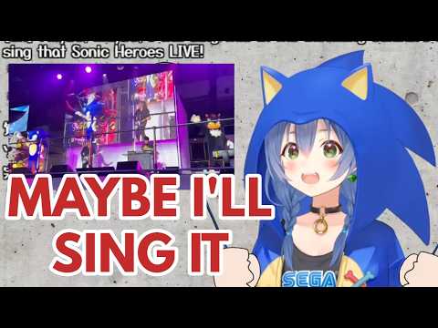 Korone Will Be Performing "SONIC HEROES" For This Sonic Live Event