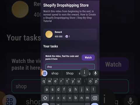 Shopify Dropshipping Stores tapswap code ||telegram tapswap coinmine forairdrop||telegram#freewallet