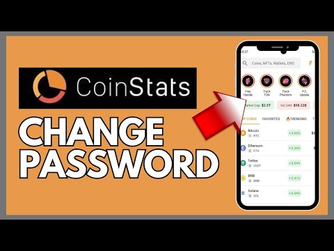 How to Change Password in Coinstats 2024?