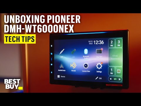 Unboxing the Pioneer DMH-WT6000NEX Digital Media Receiver – Tech Tips from Best Buy