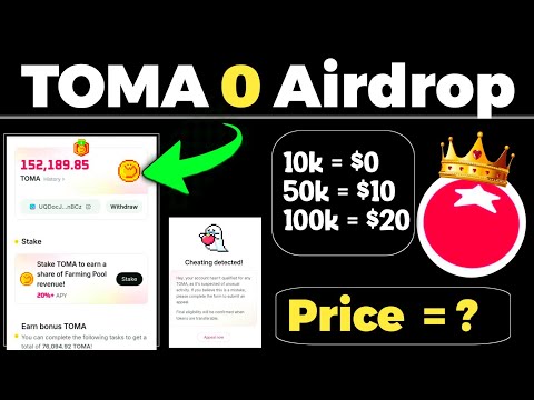 Tomarket Check Your Allocation tokers not received today how to check airdrop problem