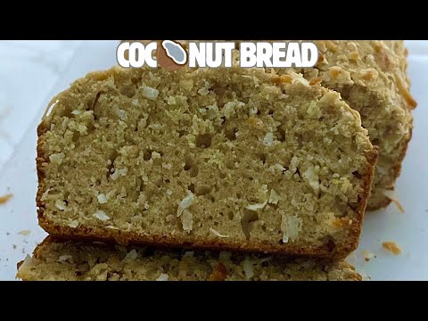 Loaded with Sweet Coconut, this Simple Coconut Bread is a Must Try!