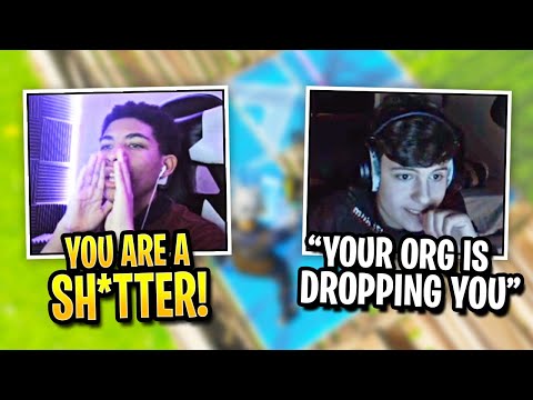 When Streamers Trash Talk Each Other (Fortnite)