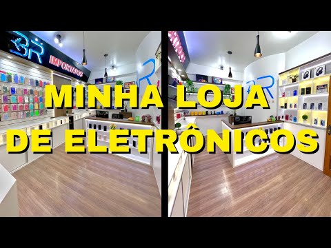 APRESENTANDO MINHA LOJA DE ELETRÔNICOS PARA VOCÊS 2023 - IPHONE - XIAOMI E MUITO MAIS 😍