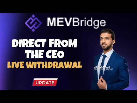 Mevbridge Still Leading 🎯 💬 CEO Update & LIVE Withdrawal Test! 💸