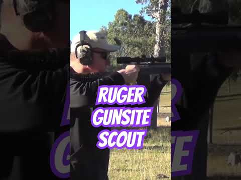 Ruger Gunsite Scout 308 #ozziereviews #ruger #308 #shooting #gun #rifle #firearms #223 #rifles #308w