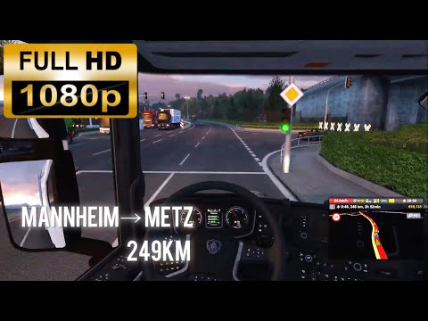 ASMR track driving #4【ETS2】