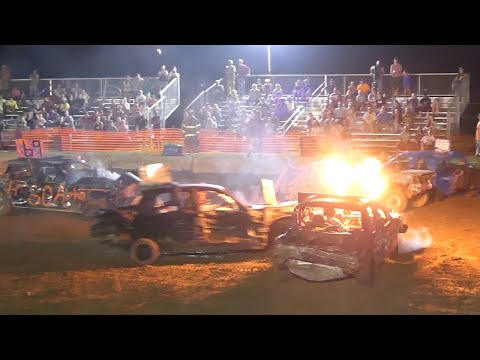 9/3/2023 Firelands Labor Day Festival Demolition Derby - Heat 9 - Engine Swap w/ Kicker