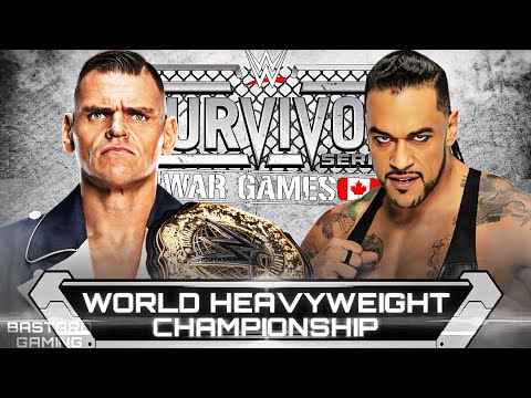 WWE 2K24 | Gunther VS Damian Priest - World Heavyweight Championship | Survivor Series