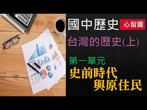 國一(上)社會→歷史科★台灣的歷史(上)★第一單元 史前時代與原住民(及紀年方式)★複習★背誦★記憶【靜態心智圖】