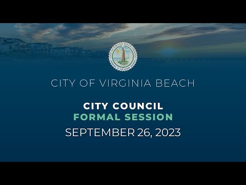 City Council Formal - 09/26/2023