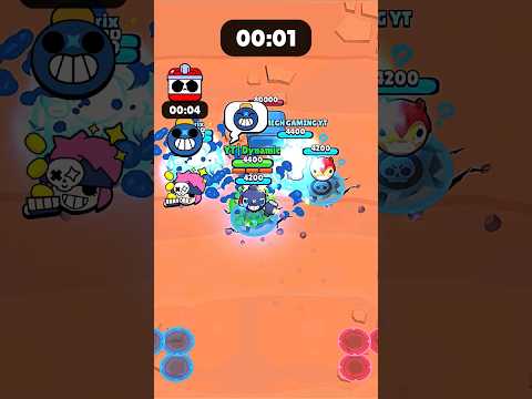 3 Same Brawlers Vs Heist Safe [ 4 ] #brawlstars #shorts